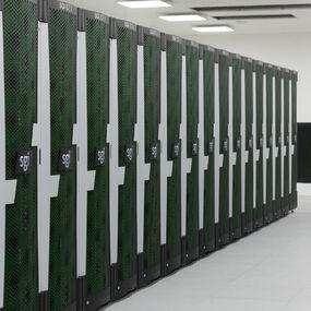 The Salomon supercomputer, in operation from 2015 to 2021.