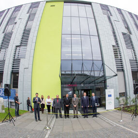 The official opening of the IT4Innovations building (August 2014)