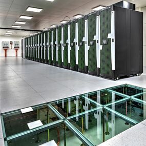 The Salomon supercomputer, in operation from 2015 to 2021.