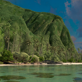 © Moana Island Scene