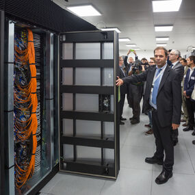 The official launch of the Salomon supercomputer (September 2015)