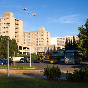 The site where the IT4Innovations building was constructed (photograph from 2012)