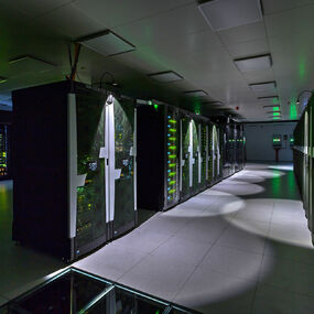 The Salomon supercomputer, in operation from 2015 to 2021.